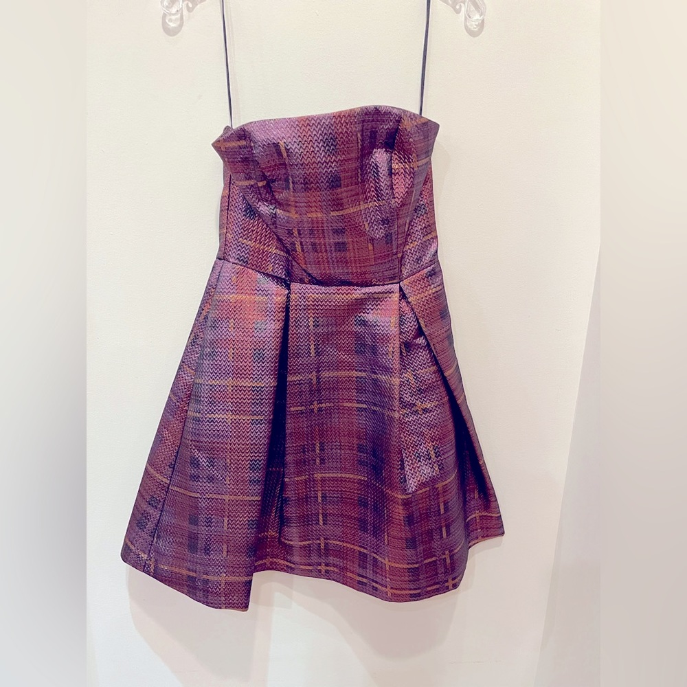 Tube top mini dress